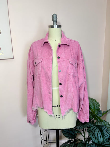 Pink Dreams Corduroy Jacket