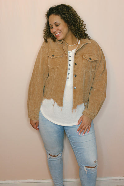 Teddy Bear Corduroy Jacket